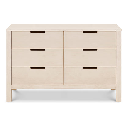 Colby 6-Drawer Double Dresser in Washed Natural.