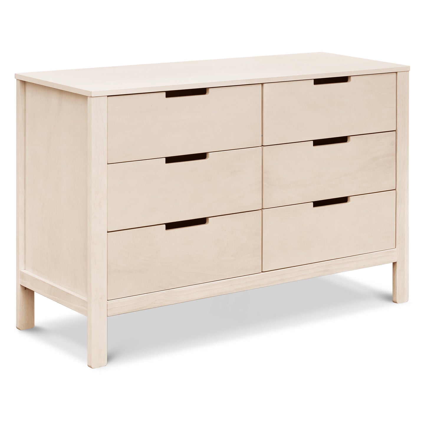 Colby 6-Drawer Double Dresser in Washed Natural.