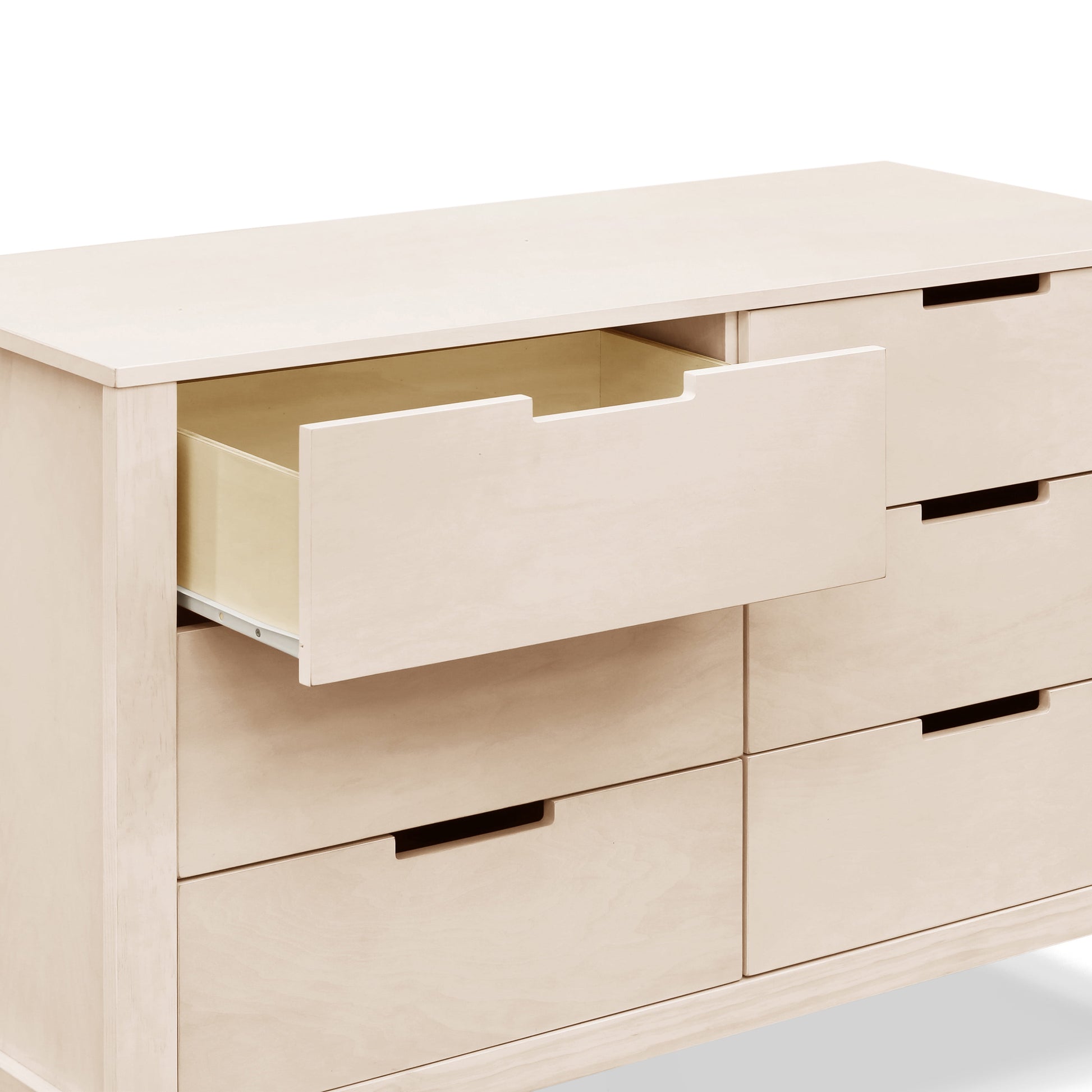 Colby 6-Drawer Double Dresser in Washed Natural.